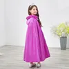 Jackets 3-10 Years Girls Cloak Fashion Long Jacket Fancy Fairy Princess Cape Halloween Costume Christmas Birthday Party Kids Clothes