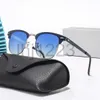 2024 Luxury Designer Sunglasses for Womens Men Glasses Fashion Driving Eyeglasses Vintage Fishing Half Frame Sun Uv400 High Quality 8b9ii