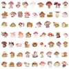 60pcs Cartoon Mushroom Friends Stickers Graffiti Sticker for Laptop Motorcycle Luagage Decal Guitar Stickers wholesalers