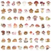 60st Cartoon Mushroom Friends Stickers Graffiti Sticker för bärbar datorcykel Luagage Decal Guitar Stickers grossister