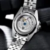 Orologi da polso PAGANI DESIGN Top Brand GMT Orologio da polso meccanico da uomo Orologio automatico impermeabile in acciaio inossidabile con zaffiro per uomo Reloj Hombre 231128