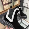 Designer Boots Paris Luxury Brand Boot Echte lederen enkel laarsjes vrouw korte laars sneakers trainers slipper sandalen Tegen 1978 W453 03