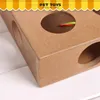 Toys Puzzle Hunt Educational Toy Training narzędzie treningowe Made Drewen Maze Interactive Funny Mouse Game Balls Toys for Cats Play Kitten