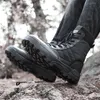 Buty buty dla mężczyzny wodoodporne trekking oryginalne taktyczne wojskowe specjalne siłę deserów armia bojowa na zewnątrz kostka 231128