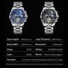 Horloges GLENAW Design Herenhorloges Topmerk Luxe Mode Zakelijk Automatisch horloge Heren Waterdicht Mechanisch Horloge Montre Homme 231128