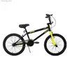 자전거 20 인치 BMX 자전거 7 세 이상 어린이를위한 자전거 자전거 6 세 이상 프리 에스티 어린이의 자전거 소년 여학생 초보자 벨 라이더 듀얼 핸드 브레이크 Q231129