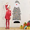 Decorazioni natalizie Calendario dell'Avvento in feltro Ciondolo appeso fai-da-te Ornamenti creativi di Babbo Natale per la decorazione domestica