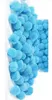 Pom Pom Balls Poms Arts and Crafts for Creative Decorations, Lake Blue Pompoms for Crafts Kids DIY Projects