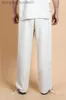 Calças masculinas branco chinês algodão linho calça homens kung fu wu shu calças soltas casuais tai chi calças tamanho s m l xl xxl xxxl mp001 l231129
