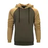 Felpe con cappuccio da uomo Felpe da uomo Manica lunga Tasca frontale Fodera in pile Pullover Felpa con cappuccio Autunno Unisex Sudaderas Para Hombres