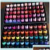 Acrylic Powders Liquids Acrylic Powders Liquids Nail Art Salon Health Beauty 10G/Box Fast Dry Dip Powder 3 In 1 French Nails Match C Dhelw