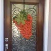 Flores decorativas náutico lento adicione touch festivo guirlanda de páscoa All Door Wreath Anti-Rust Home Decor