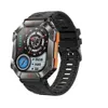 Multifunktionell kompasshöjd tryck blodspel Bluetooth Call Outdoor Sports Three Defense Smart Watch