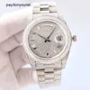 Rolaxs Watch Diamond Watches Womans Automatic Movement Silver Montre Mechanical ClassicAAA Box Stainless Sapphire Waterproof Luminou