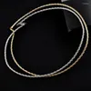 Pendants MIQIAO Silver 925 Italy Necklace Two Three Lines Colors Woven Chain Jewelry 40 45 50 CM Rose Gold Color Women's Neck