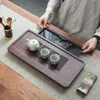 Teaware High Quality BambooTeaTray Drainage Water Storage Kung Fu TeaSet Drawer Tea Board Table Chinese Tea Ceremony Tools Free Shipping