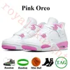 Jumpman 4 Mens Basketball Shoes 4S Sunset Cacao Wow Moments Frozen Moments Pink Cement Pink Oreo Metallic Sail Vivid Sulfur Militar