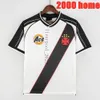 Vasco da Gama Mens ROMARIO Retro Soccer Jerseys 1997 98 99 2000 11 JUNINHO Dede LUIZAO Football Shirt Home White Away Black 97 98 99 00 11 Miranda Short Sleeve Uniform top