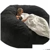 Coprisedie Ers Drop Bean Bag Con Furry Keep Warm Hine Lavabile Grande Divano Er E Nt Reclinabile Camera Da Letto Mobili Consegna A Casa Gard Dhanx