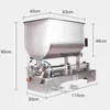 Machine de remplissage pneumatique horizontale de pâte, avec fonction de mélange, pour sauce chili, Machine de conditionnement de sauce tomate