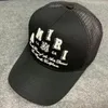 AMI CAPS Luxurious Classic Letter Brand Cap Fashionable Boys and Girls Universal Trendy Brand Baseball Cap and Mesh Hat