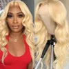 Synthetic Wigs Front Lace Wig Selling Long Curly Hair Lace Light Gold Large Wave Front