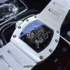 Ontwerper Ri mliles Luxe horloges Mechanisch cool Horloges Fabriek rm055 Datum Heren uurwerk Saffier Spiegel Rubber Zwitsers 2023 Stijl