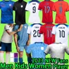 2023 Englands Soccer Jerseys Women Fans Player Version Men Set Kids Kit 22 23 24 Girls Football Shirt Long Sleeve Kane Foden