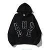 5gfm Men and Women Sweatshirts Sweater Rhude Designer Hoodie Letter-printed Long-sleeved Street Holiday Casual Couple's Same Clothing 23