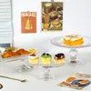 Dinnerware Sets 1Pc Pastry Stand Platter Party Serving Tower Glass Cupcake Plate