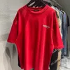 Luxury Designer Women T Shirt Shirt Bhome Classic Printed Coke Sleeve T-shirt med tre etiketter Kompletta konsekventa detaljer