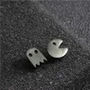 Stud UVW144 2pc Trendy 316L minimalistische cartoon gezicht oorknopjes Boho oorpin piercing oorbellen voor vrouwen Pendientes Brincos YQ231128