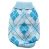 Hondenkleding Kat Argyle Trui Hoodie Huisdier Puppy Jas en Herfst/Winter 5 Kleuren 6 Matenvaiduryd6