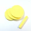 Makeup Sponges 5st reser bärbara naturliga komprimerade ansiktsrengöring puff svamp stick mjuk bekväm lätt att tvätta djupt