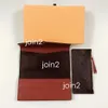 Josephine Wallet Quality Frauen Mode lange Brieftasche in klassischen braunen Leinwand Leder abnehmbare Reißverschlüsse für Münzen Staub B2728