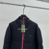 23SS Parkas Coats Down Down, męskiej projektantki Parkas Winter Męska wiatrak, na zewnątrz pełne ciało Jacquard Effect, Long Sleved z kapturem kurtka z kapturem z kapturem