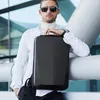 Negócios de mochila 15,6 polegadas Laptop Bagpack Men elegante e elegante à prova d'água da bolsa de computadores anti-roubo masculina