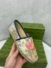 Çiçek Espadrille Flats Balıkçı Kanvas Ayakkabı Kadın Çift G Tasarımcı Loafer'lar Yaz Üzerinde Kayma Tasarımcılar Bayanlar Düz Çoklu Renkler