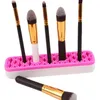 Storage Bags Shelf Makeup Brush Holder Nail Pen Display Stand Rack Case Silicone Organizer Drying For