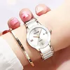 TEVISE Or Dames Bracelet Montre Quartz Femmes Montres De Luxe Mode Casual Céramique Fille Montre Étanche Montre-Bracelet Fix Outil CX2290n