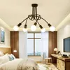 Ljuskronor pendellampa loft konst design böjning ljuskrona belysning inomhus hängande för vardagsrum sovrum hem dekor produkt