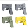 Gun Toys Gun Toys Moqis1Pcs Upgraded Secondgeneration Ic380 Cell Phone Lifecard Folding Toy Pistol Handgun Card With Soft S Alloy Sho Dh0Gd