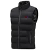 Men's Vests 23 Zone Heated Jacket Fashion Men Women Coat Intelligent USB Electric Heating Thermal Warm Clothes Winter Heated Vest Plussize 231128