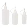 Storage Bottles 5Pcs 5/10/20/30/50/100ML Resuable Needle Tip Glue Applicator Plastic Bottle For Paper Quilling DIY Scrapbooking Craft Tool