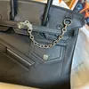 12A Designer Torba Cała ręcznie robiona czarna torebka torba Tote Luksusowe torby Wysokiej jakości designerskie torba Luxurys torebki