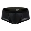 Underpants Men's Boxer U Convex Pouch Underwear Low Waist Panties Man Sexy Men Slips Hombre