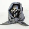 Банданы Durag Fashion стеганый платок-пуховик треугольный платок Капюшон Шарф пышный легкий и теплый зимний платок Puff Neck шарф-капюшон 231128