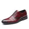 Men's Dress Office Shoes Men Casual Business Leather Shoe Mens Fashion Wedding Party Flats Plus Size 48