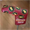 Другие товары для гольфа Cherried Embroidery Club Blade Putter Header Verclo Closed Все виды защиты головы Er 230413 Прямая доставка Sport Dhsfs