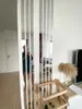 Naklejki ścienne 10pcs Paski lustra 3D do salonu samoprzylepny akrylowy dekoracja pomieszczenia ściennego Wystrój domu 231128